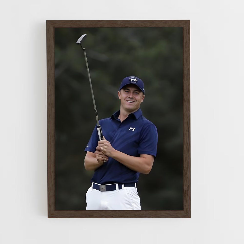 Poster Jordan spieth maîtrise – affiche Golf (vue 5)